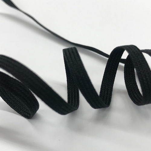 Black ribbon cord