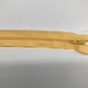 Pale yellow zip 60cm