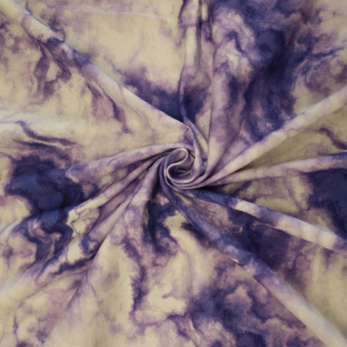 Sustainable Purple Tie Dye Jersey